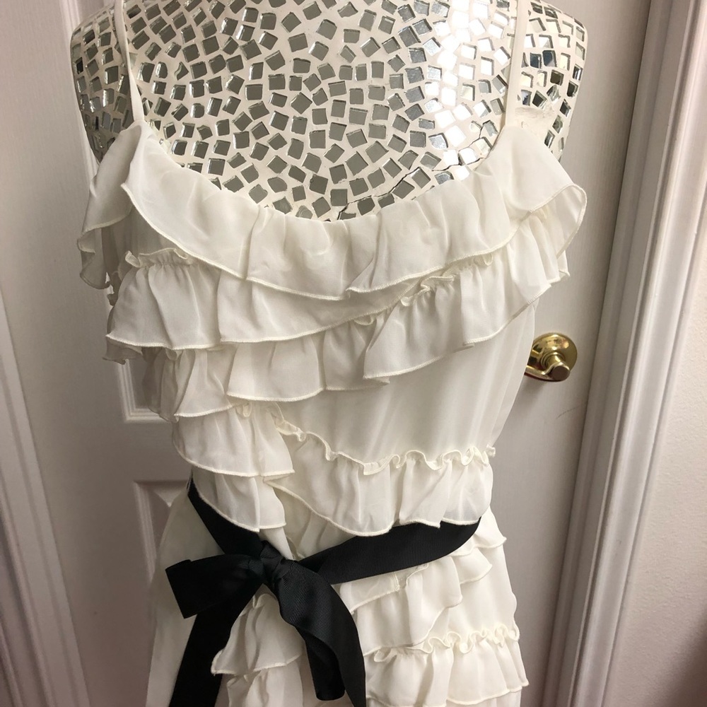 Jessica Simpson Ruffle Strap Top - Picture 2 of 6